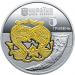 Срібна монета Вовк 5 грн. 2016 року