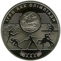 Монета Игры ХХХ Олимпиады 2 грн. 2012 года